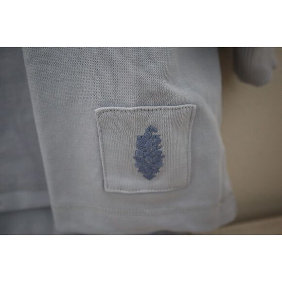 FP Movement OB1858614 Women Sz XS Blue Post Up Layer Oversized Cotton Sweatshirt - Picture 3 of 9